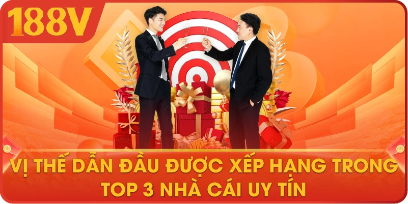 Vị thế dẫn đầu được xếp hạng trong top 3 nhà cái uy tín